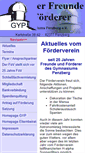 Mobile Screenshot of foerderverein.gymnasium-penzberg.de